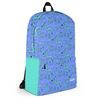 All-Over Print Backpack - White All-Over Print Backpack - White