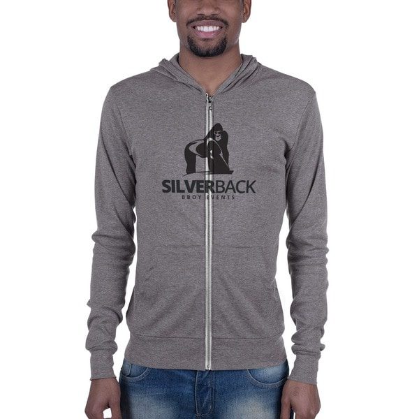 3939 Unisex Triblend Lightweight Zip Hoodie 3939 Unisex Triblend Lightweight Zip Hoodie
